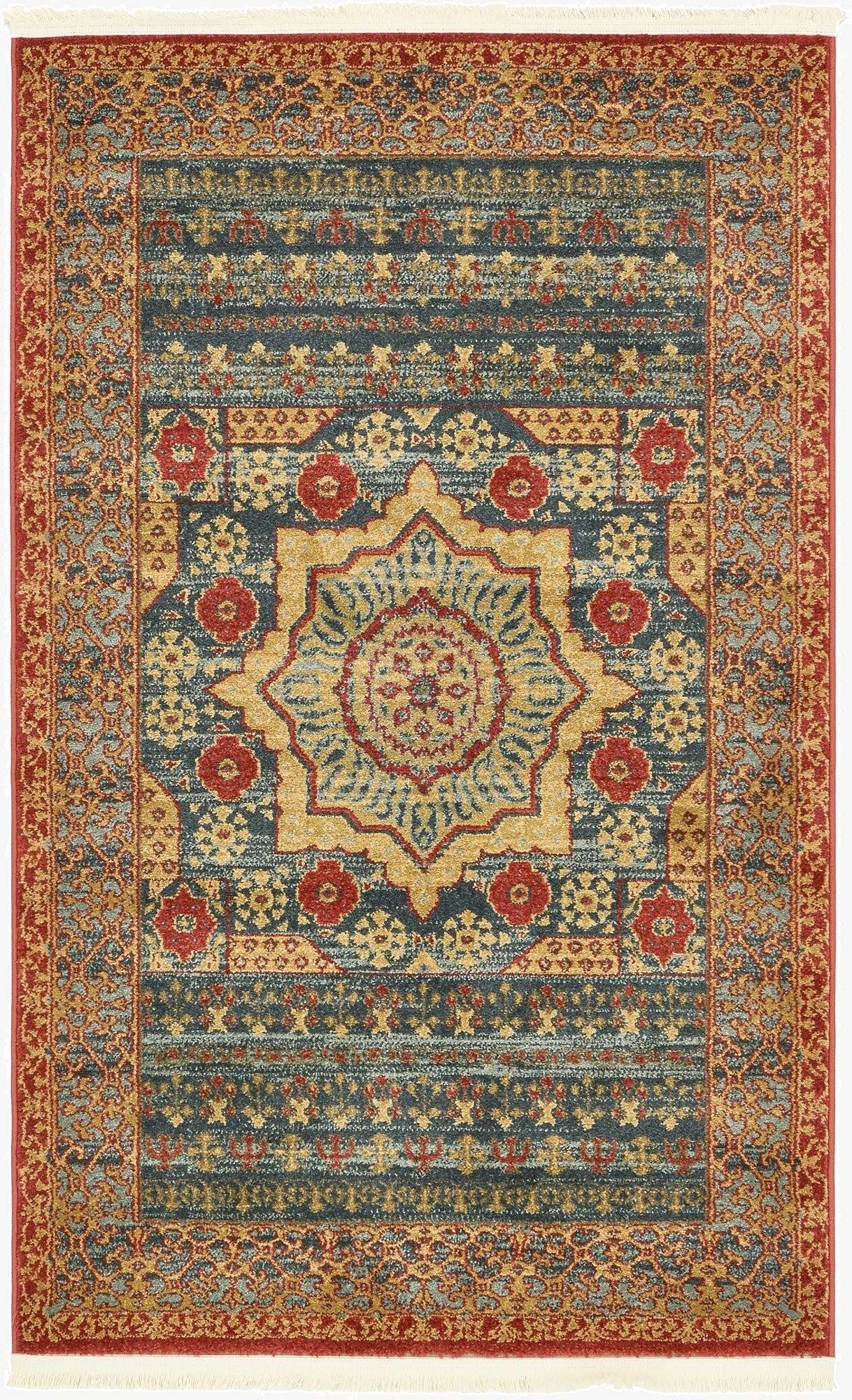 3' x 5' 3 Mamluk Rug