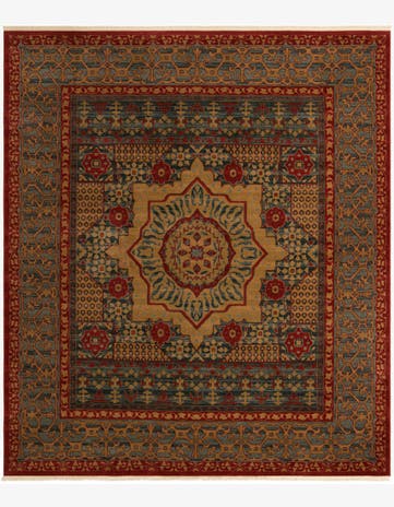 10' x 11' 4 Mamluk Rug