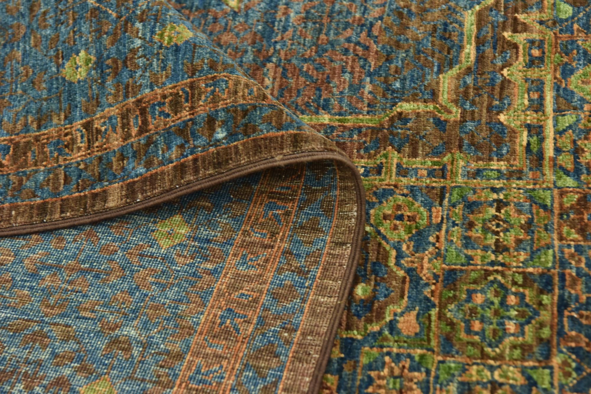 6' 10 x 9' 9 Hand Knotted Mamluk Ziegler Rug