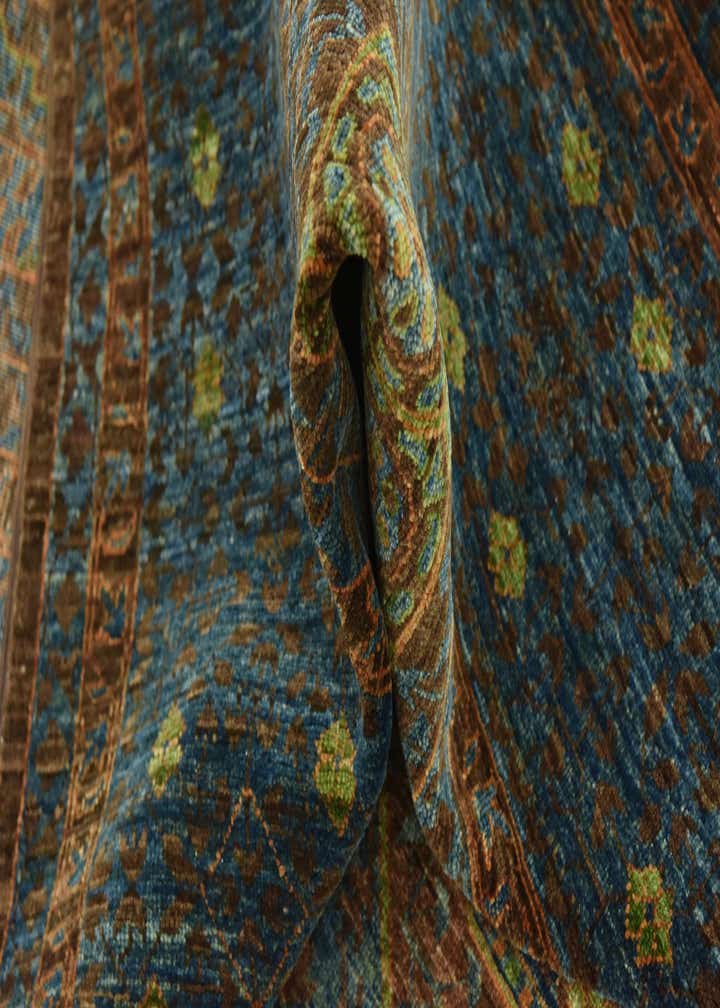 6' 10 x 9' 9 Hand Knotted Mamluk Ziegler Rug