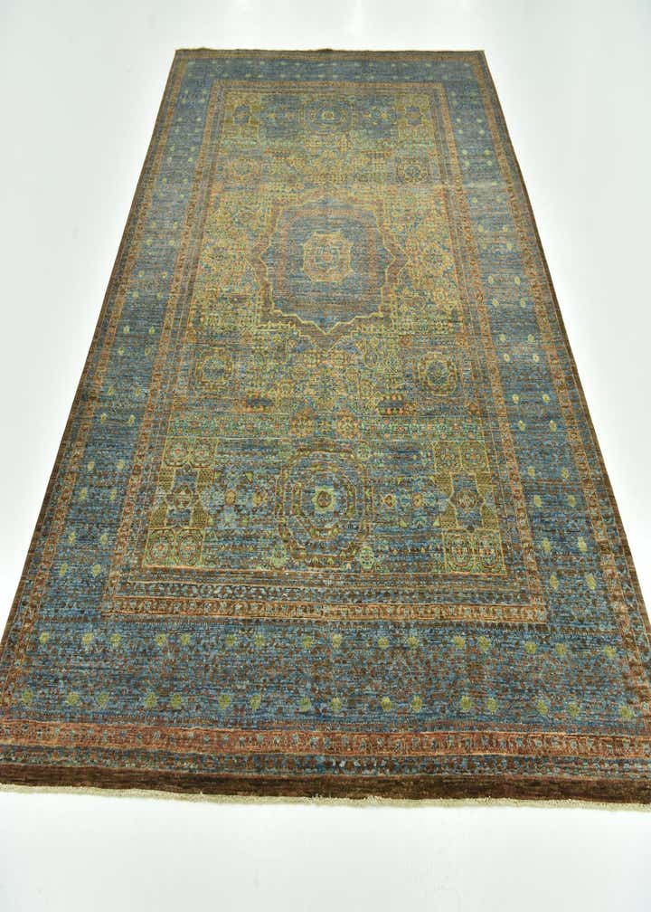 6' 10 x 9' 9 Hand Knotted Mamluk Ziegler Rug
