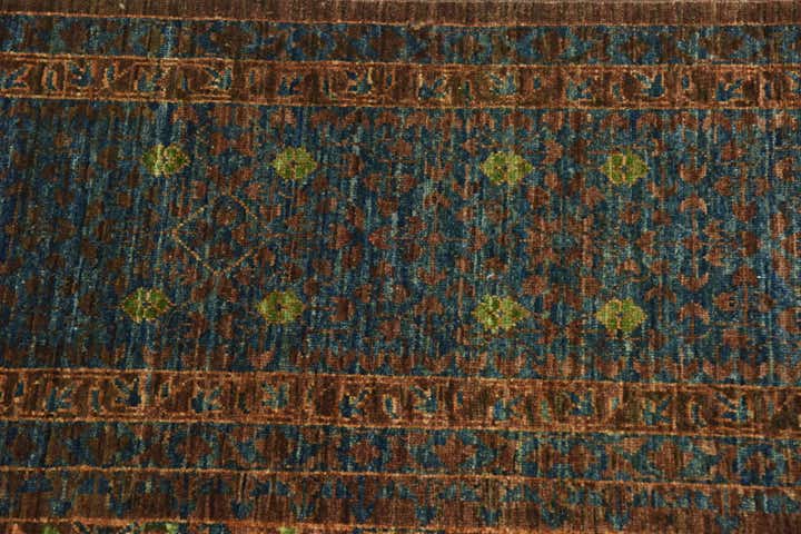 6' 10 x 9' 9 Hand Knotted Mamluk Ziegler Rug