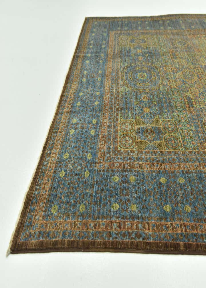 6' 10 x 9' 9 Hand Knotted Mamluk Ziegler Rug