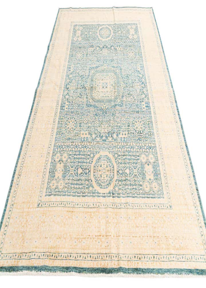 5' 10 x 8' 7 Hand Knotted Mamluk Ziegler Oriental Rug