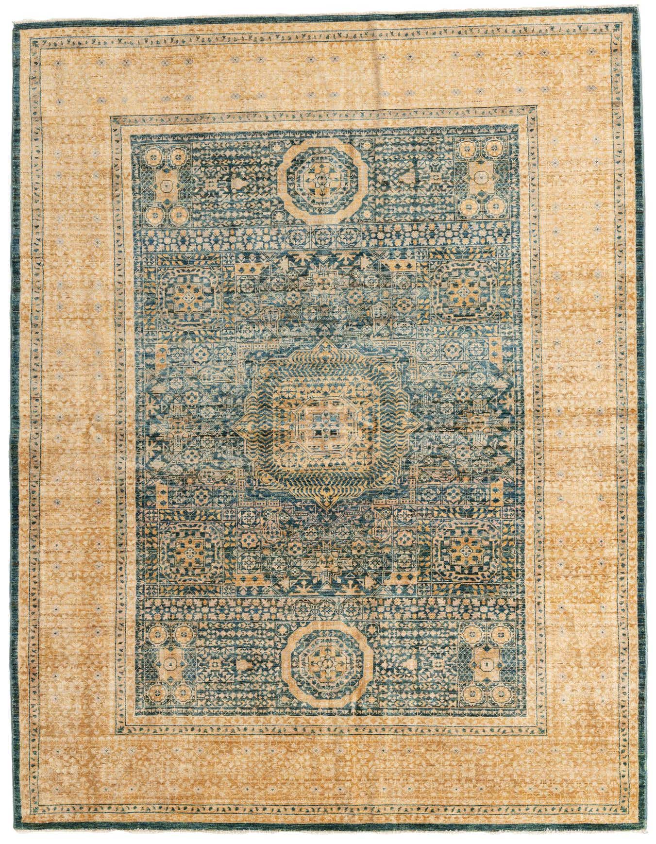 5' 10 x 8' 7 Hand Knotted Mamluk Ziegler Oriental Rug