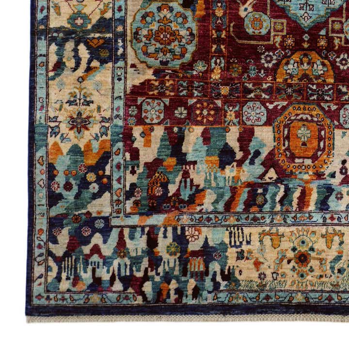 6' 6 x 9' 5 Hand Knotted Mamluk Ziegler Rug