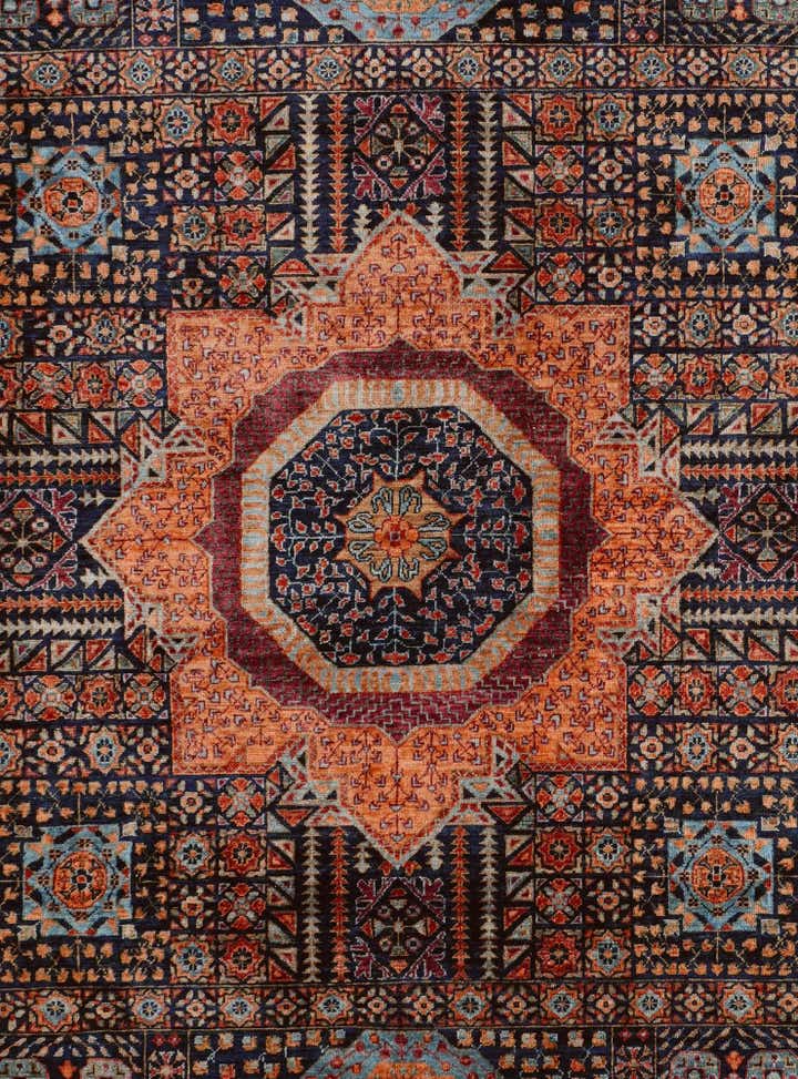 8' 2 x 11' 7 Hand Knotted Mamluk Ziegler Rug