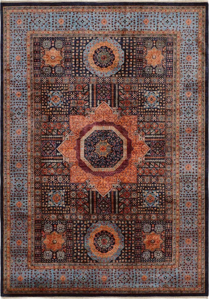 8' 2 x 11' 7 Hand Knotted Mamluk Ziegler Rug