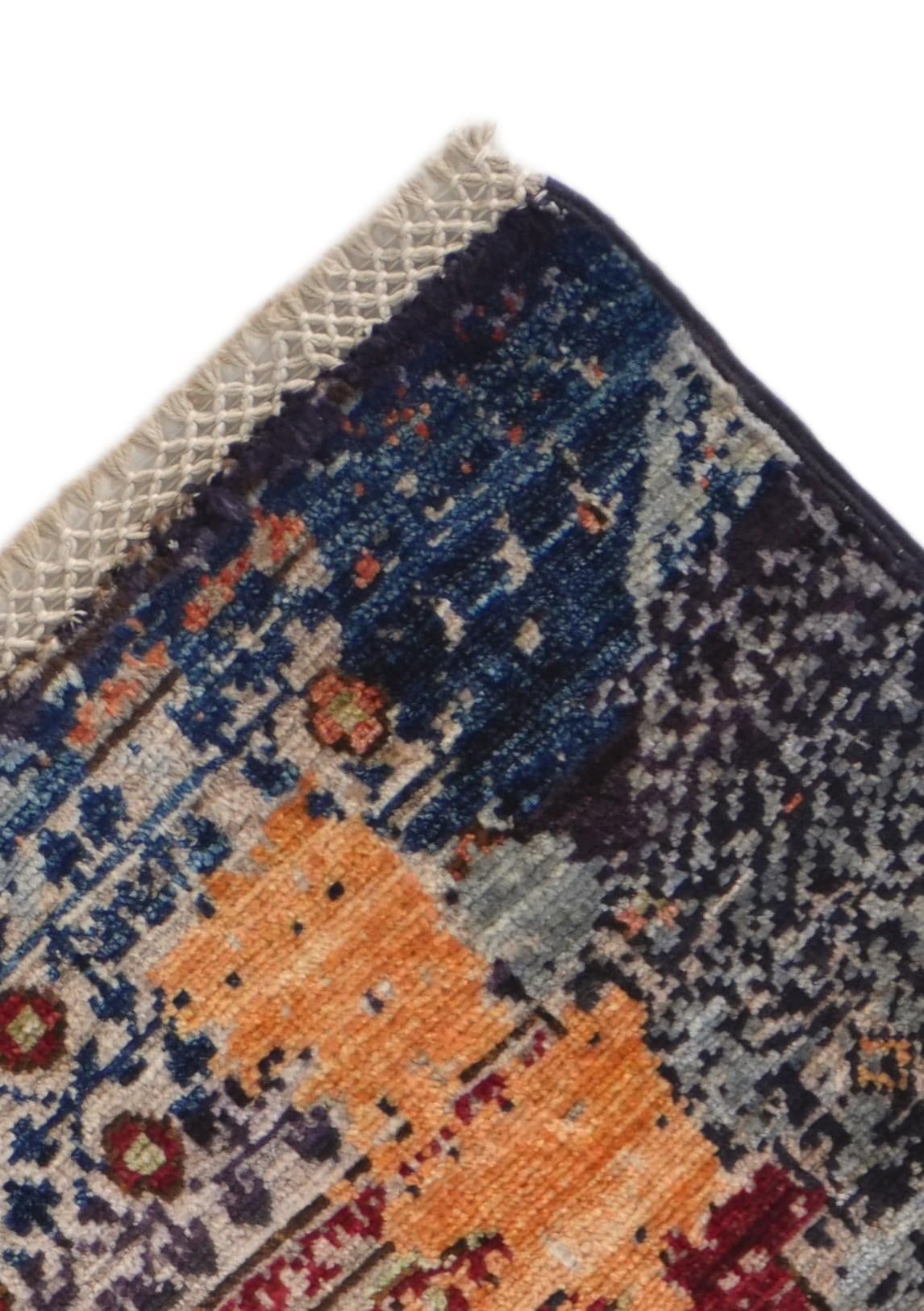 3' 4 x 4' 1 Hand Knotted Mamluk Ziegler Rug