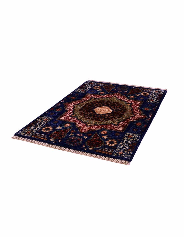 Detail image of 2' x 3' Hand Knotted Mamluk Ziegler Rug