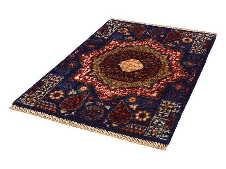 2' x 3' Hand Knotted Mamluk Ziegler Rug