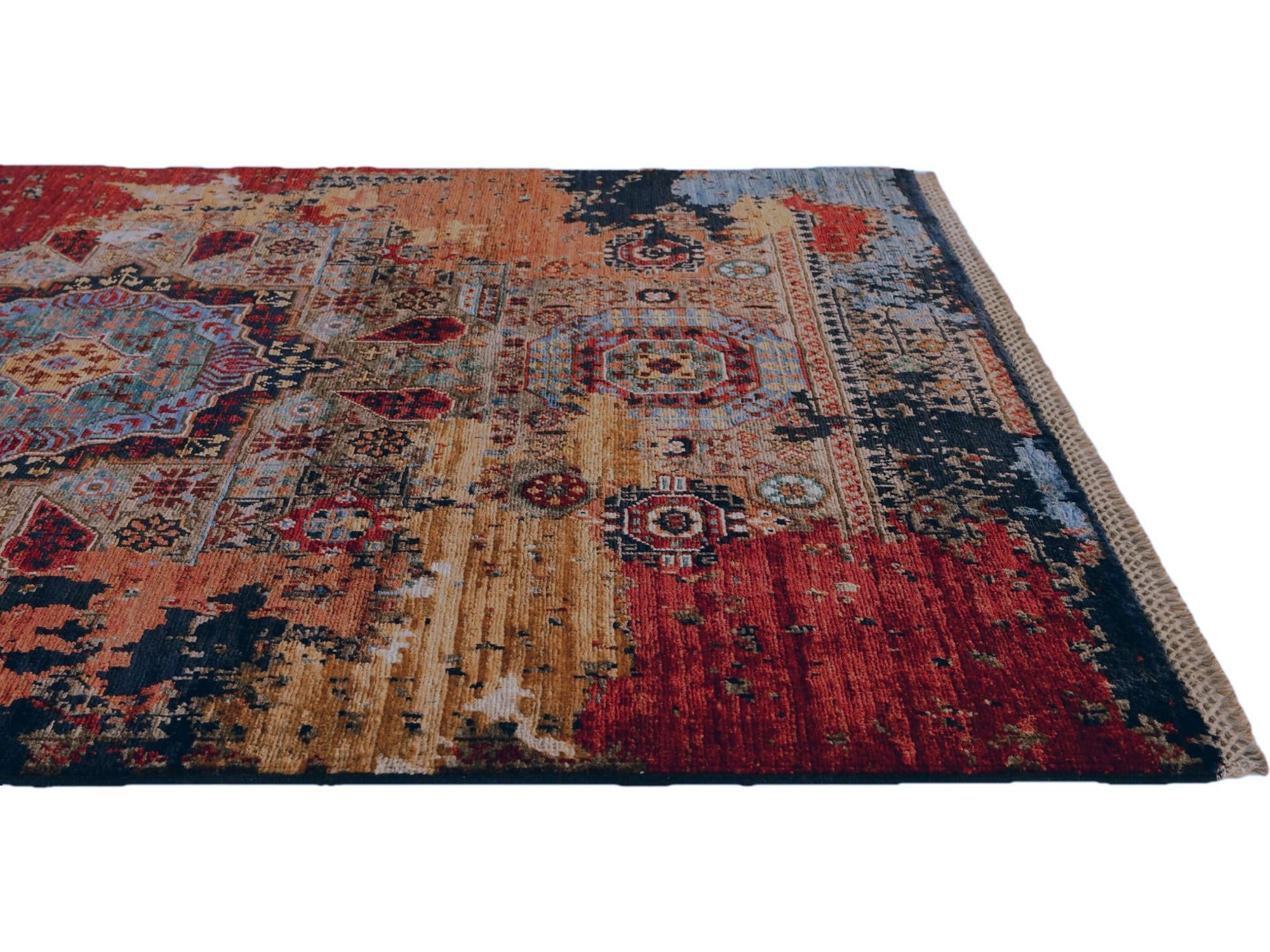 3' 4 x 5' Hand Knotted Mamluk Ziegler Rug