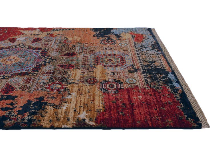 Detail image of 3' 4 x 5' Hand Knotted Mamluk Ziegler Rug