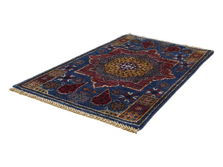 Detail image of 2' x 3' 2 Hand Knotted Mamluk Ziegler Rug