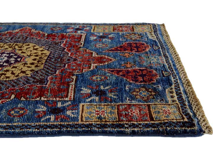2' x 3' 2 Hand Knotted Mamluk Ziegler Rug