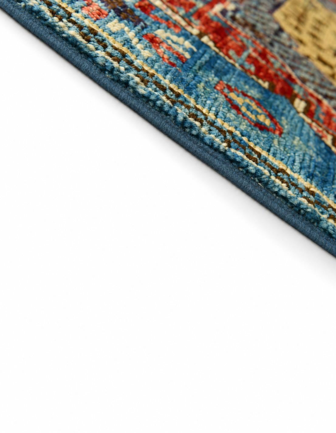 60cm x 95cm Hand Knotted Mamluk Ziegler Rug