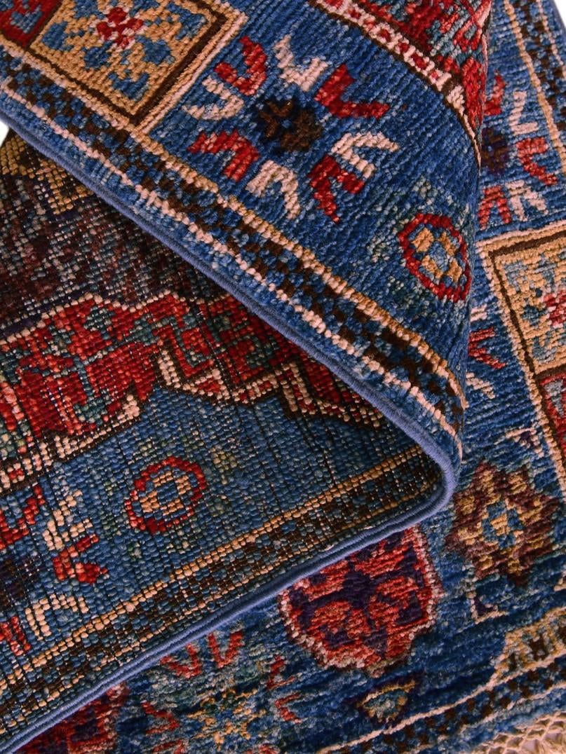 60cm x 95cm Hand Knotted Mamluk Ziegler Rug