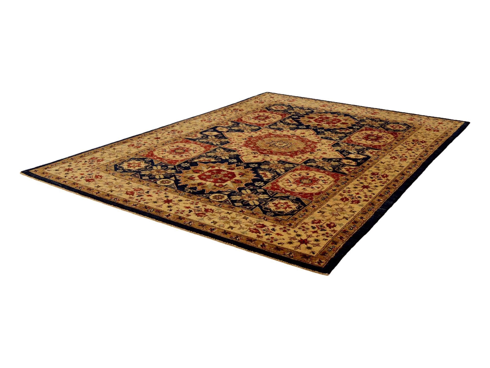 5' 6 x 7' 5 Hand Knotted Mamluk Ziegler Rug