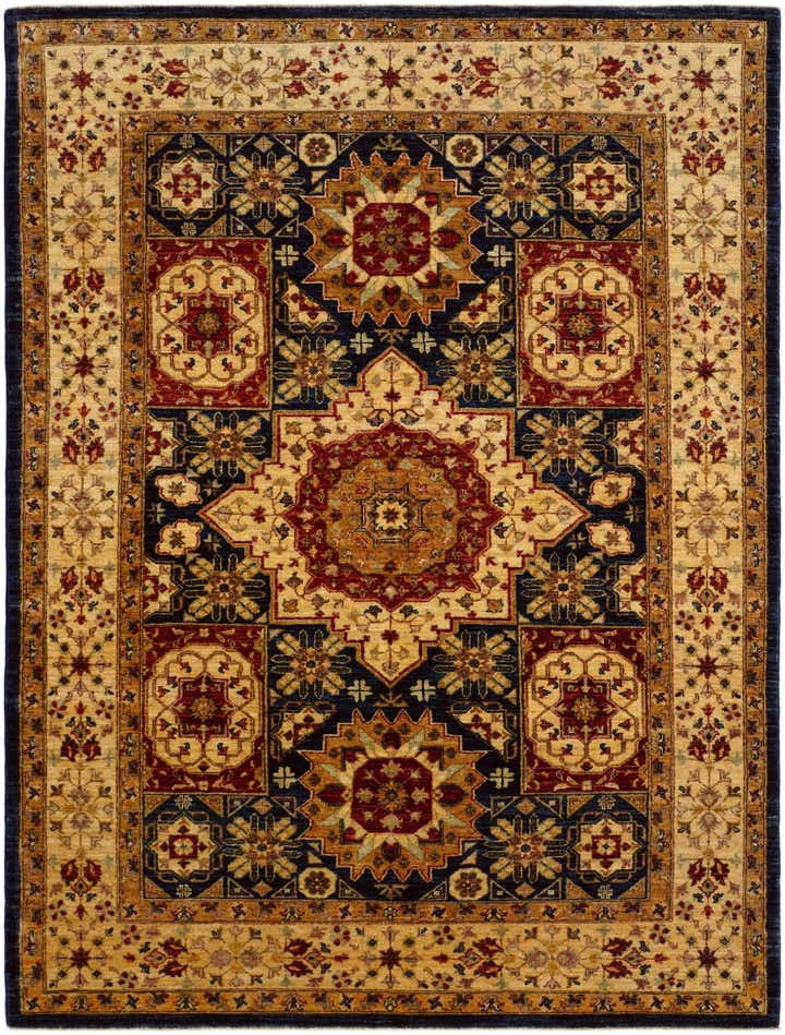5' 6 x 7' 5 Hand Knotted Mamluk Ziegler Rug