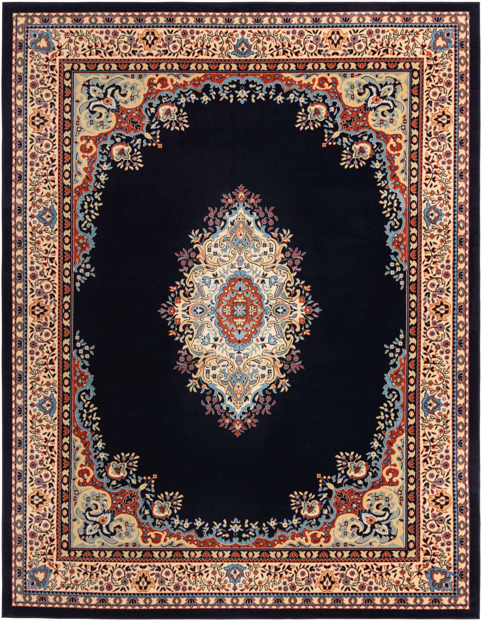 10' x 13' Mashad Design Rug