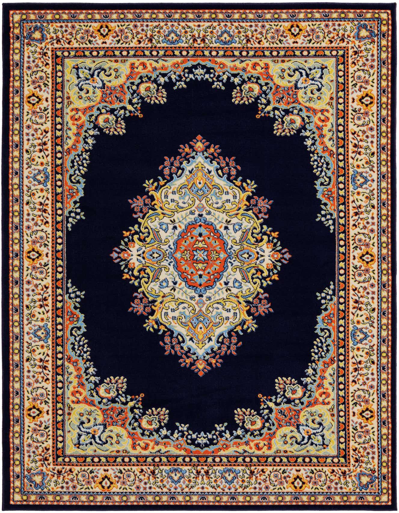 6' x 9' Mashad Design Rug