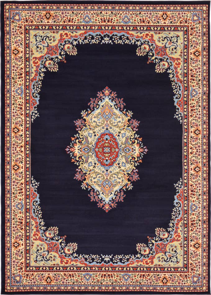 Detail image of 7' x 10' Mashad Design Rug