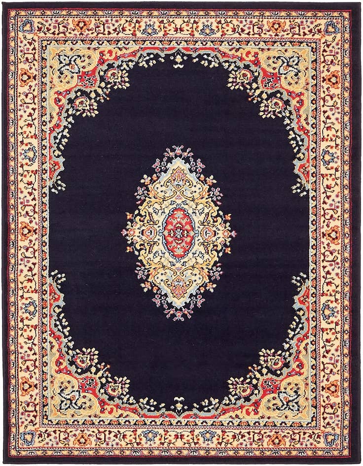 Detail image of 4' x 6' Mashad Design Rug