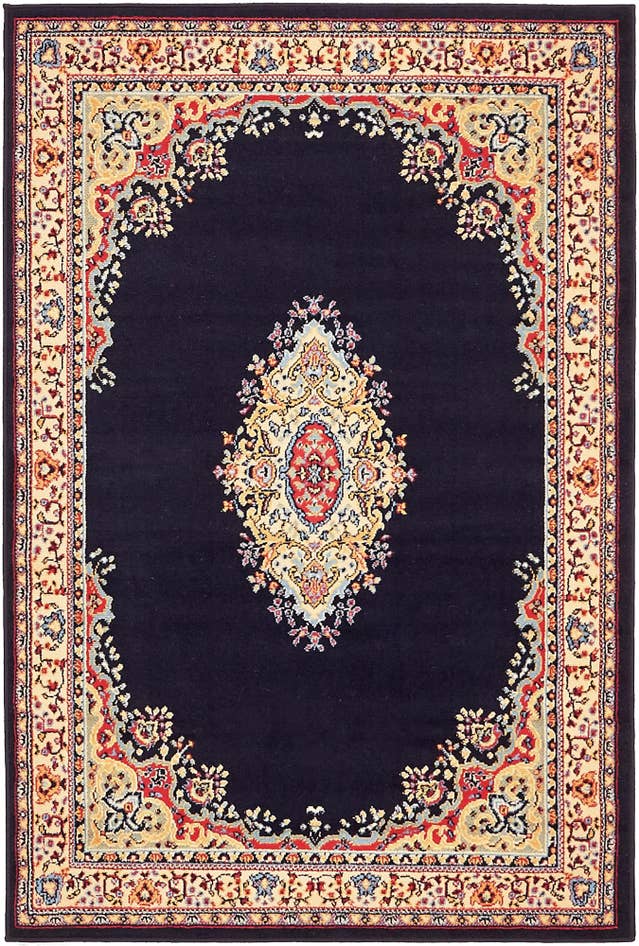 Detail image of 4' x 6' Mashad Design Rug