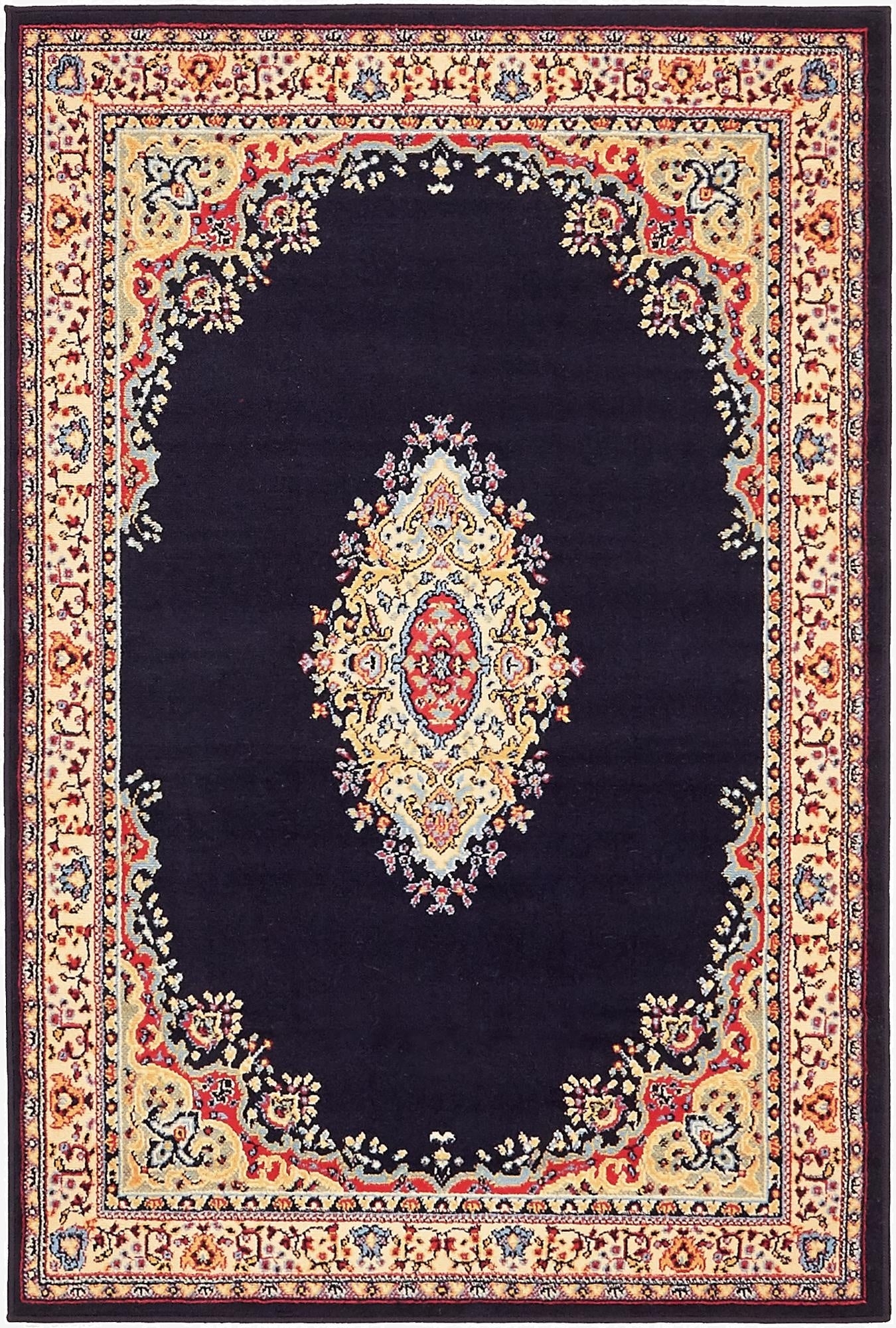 4' x 6' Mashad Design Rug