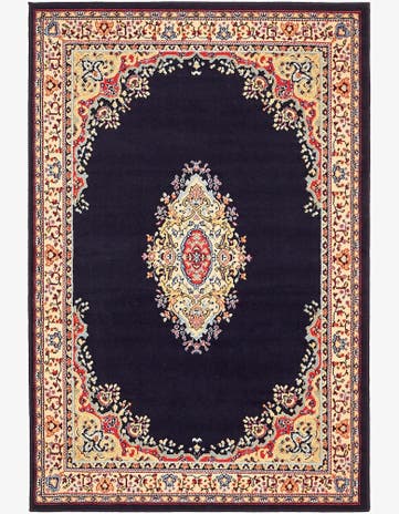 4' x 6' Mashad Design Rug
