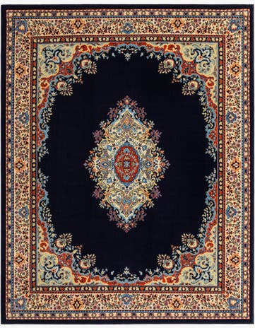 7' 10 x 10' Mashad Design Rug
