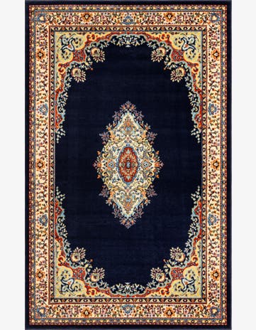 5' 3 x 8' Mashad Design Rug