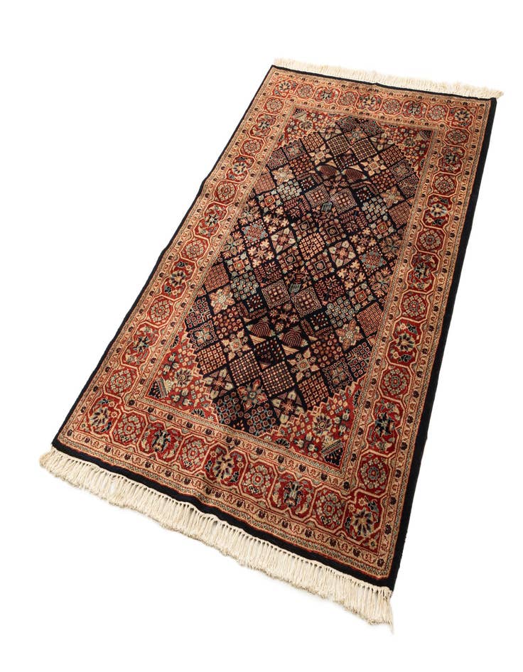 Detail image of 4' 5 x 6' 8 Hand Knotted Maymeh Oriental Wool Rug