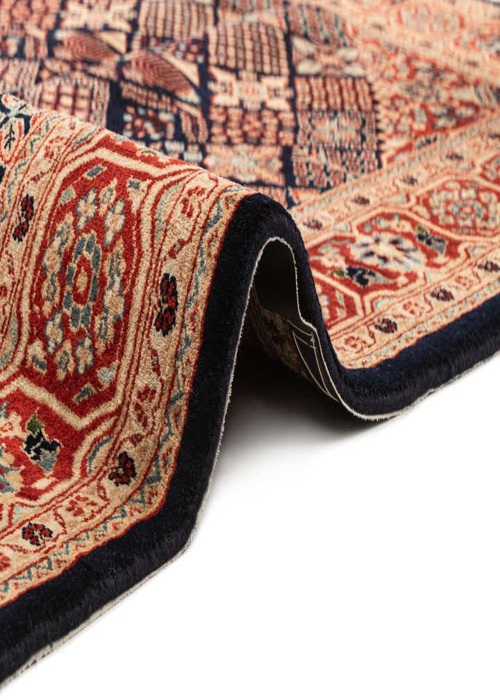 4' 5 x 6' 8 Hand Knotted Maymeh Oriental Wool Rug