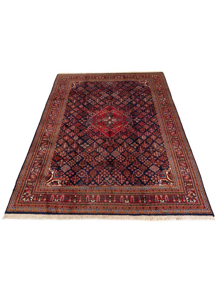 7' 6 x 10' 4 Hand Knotted Maymeh Wool Rug