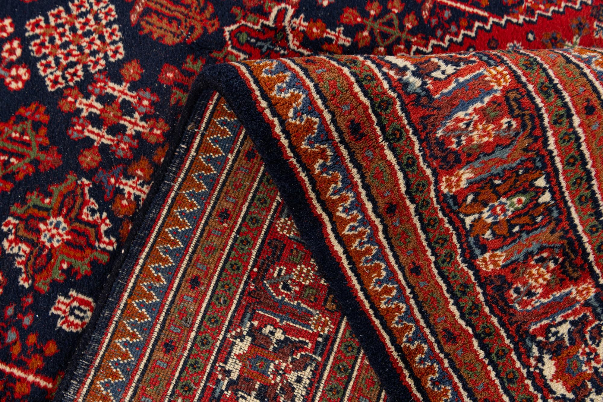 7' 6 x 10' 4 Hand Knotted Maymeh Wool Rug