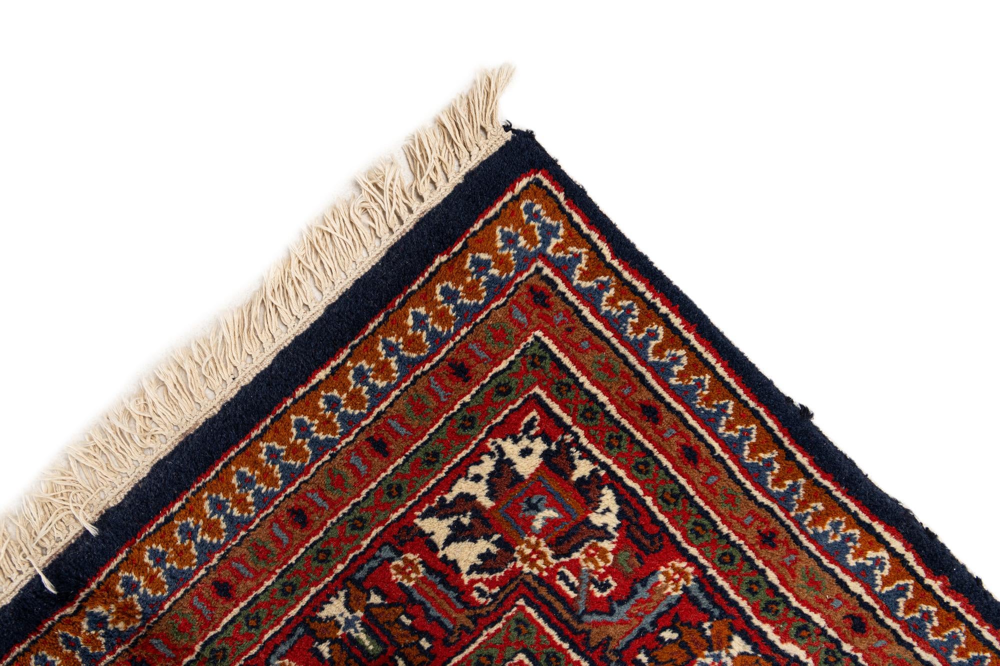 7' 6 x 10' 4 Hand Knotted Maymeh Wool Rug