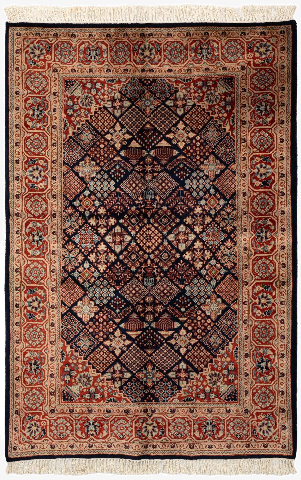 135cm x 203cm  Hand Knotted Maymeh Oriental Wool Rug