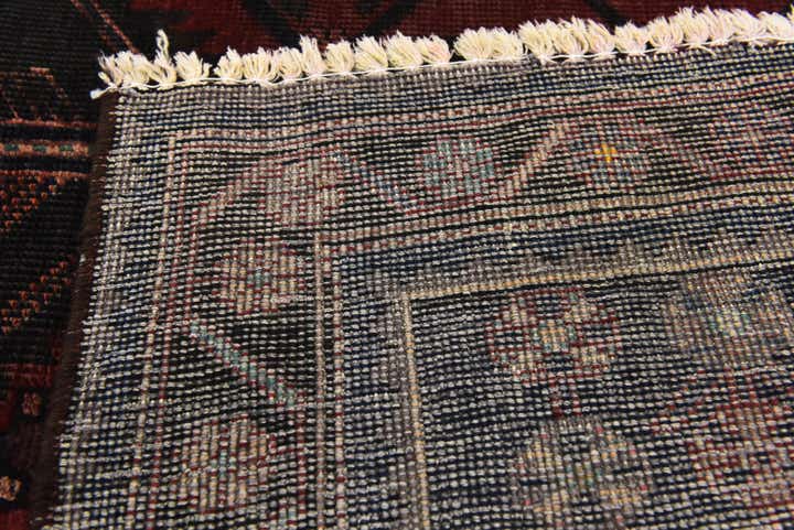 4' 7 x 7' 9 Hand Knotted Mazlaghan Persian Wool Rug