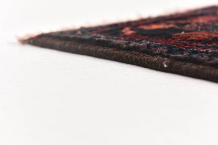Detail image of 4' 7 x 7' 9 Hand Knotted Mazlaghan Persian Wool Rug