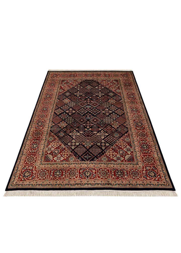 6' 7 x 9' 7 Hand Knotted Meimeh Oriental Wool Rug