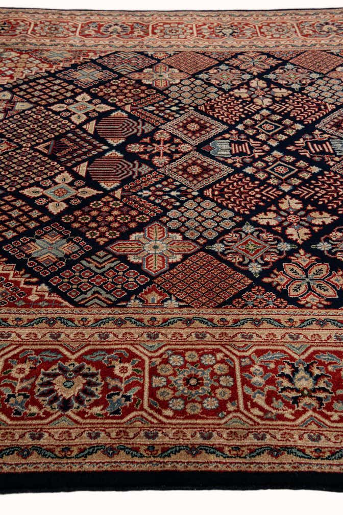 6' 7 x 9' 7 Hand Knotted Meimeh Oriental Wool Rug