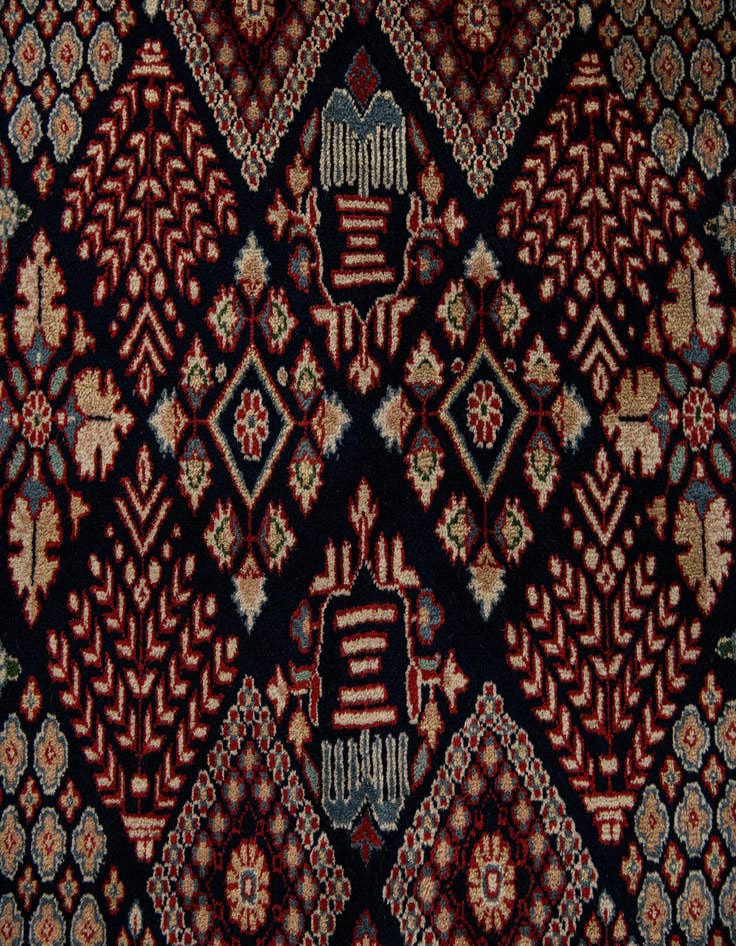 Detail image of 6' 7 x 9' 7  Hand Knotted Meimeh Oriental Wool Rug