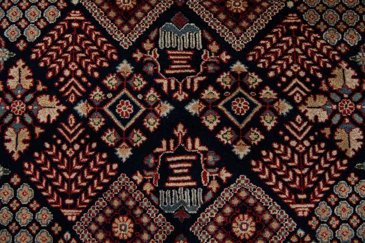 6' 7 x 9' 7 Hand Knotted Meimeh Oriental Wool Rug