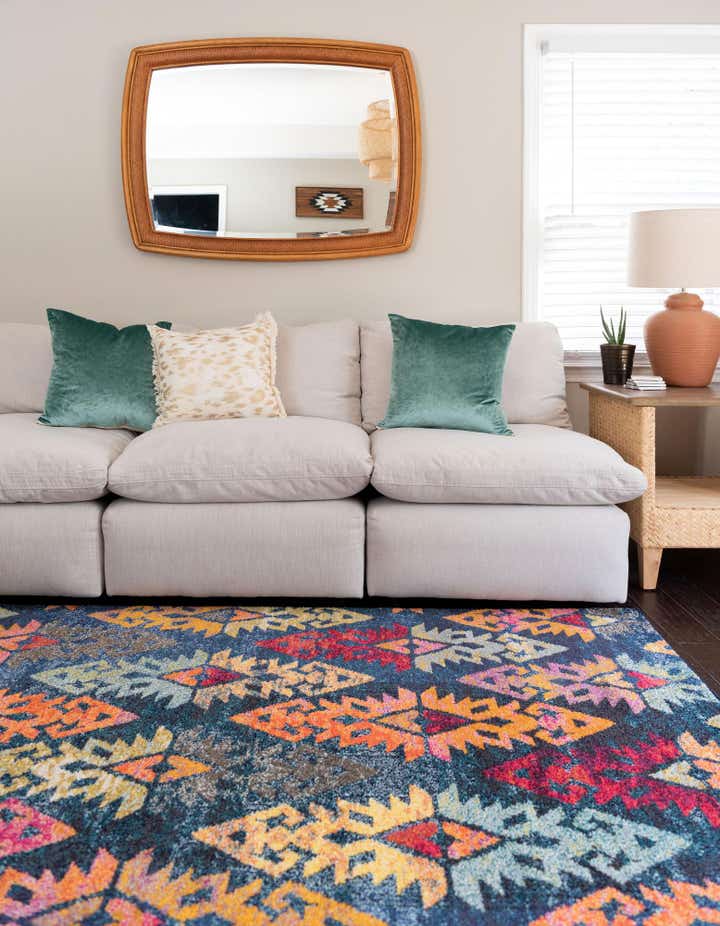 9' x 12' 2 Washable Mesa Rug