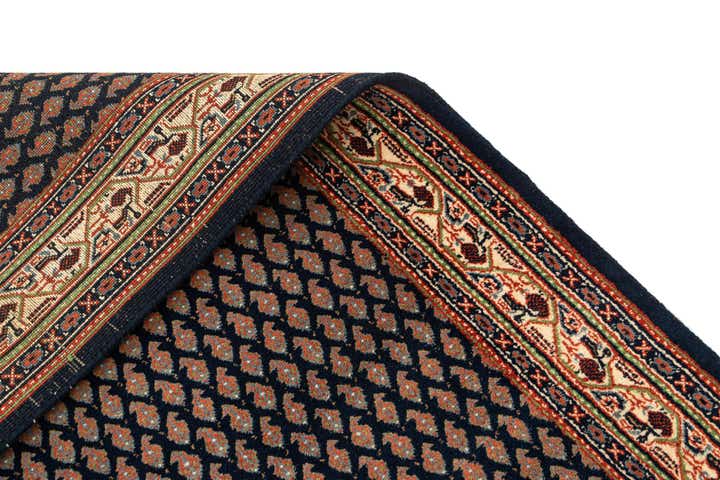 4' x 6' 1 Hand Knotted Mir Wool Rug