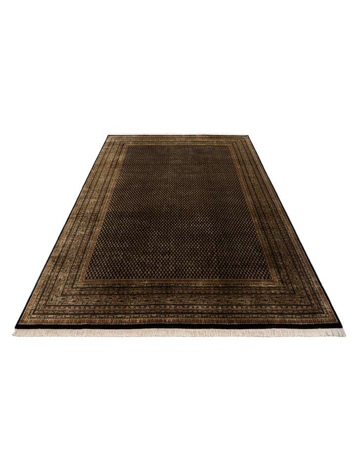 7' 2 x 10' Hand Knotted Mir Oriental Wool Rug