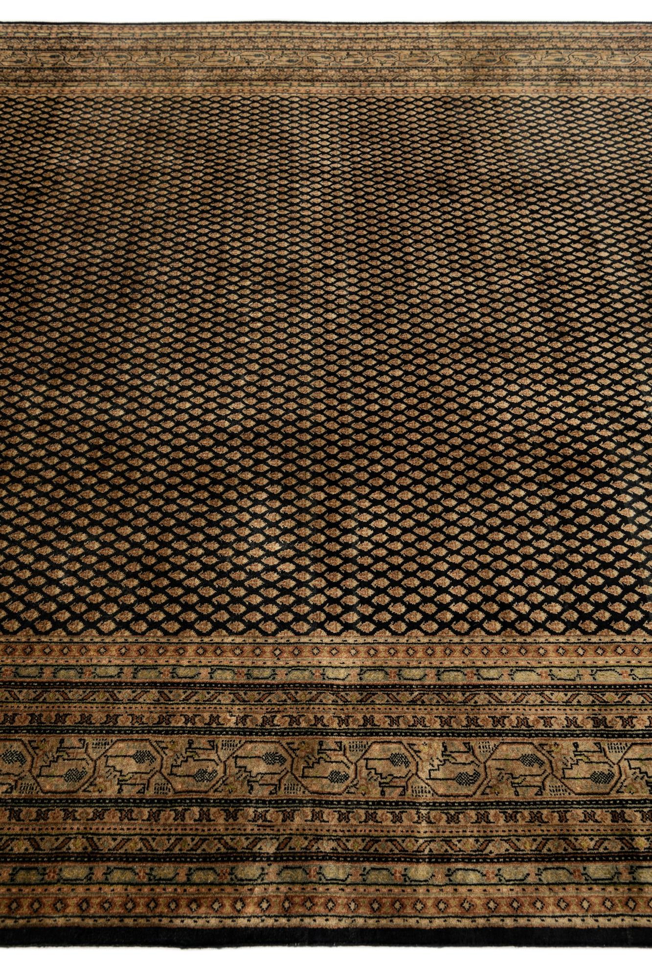 7' 2 x 10' Hand Knotted Mir Oriental Wool Rug