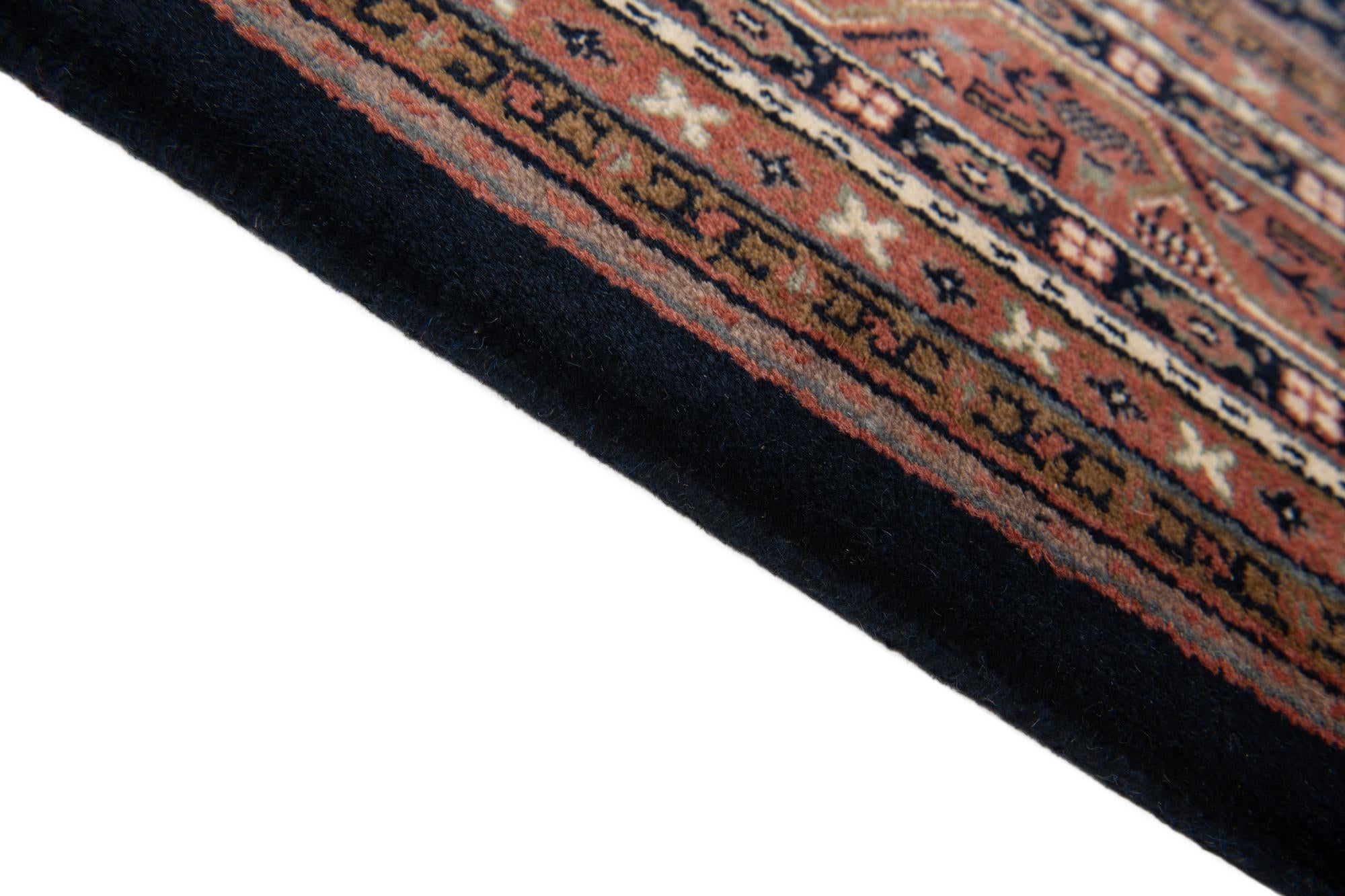 8' 3 x 11' 3 Hand Knotted Mir Wool Rug