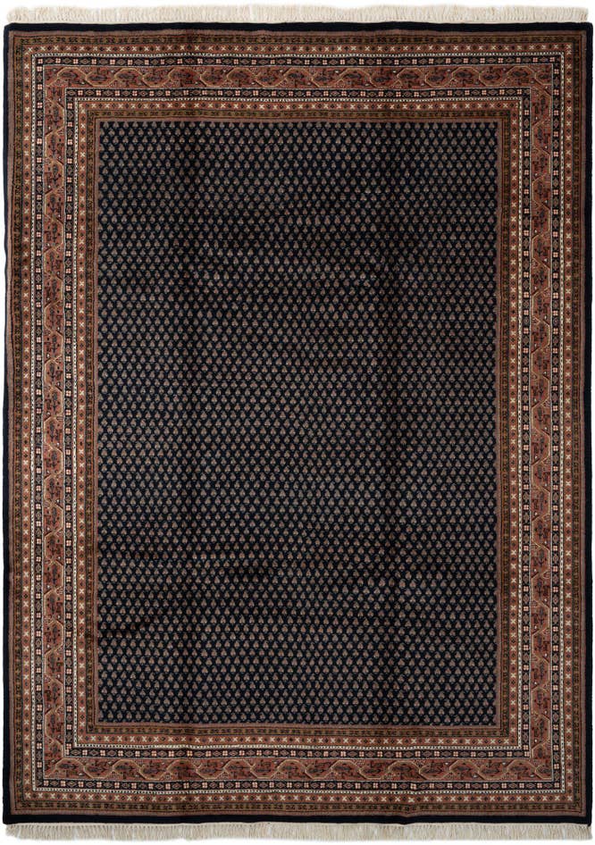 Detail image of 8' 3 x 11' 3 Hand Knotted Mir Wool Rug